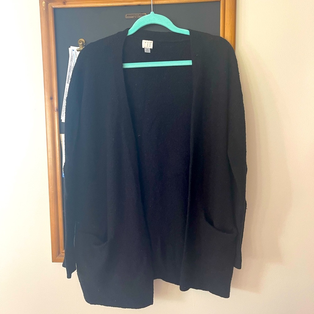 Black A New Day Cardigan